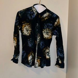 Father Sons Brand - Super Slim Stretch Printed Shirt - Size Small.